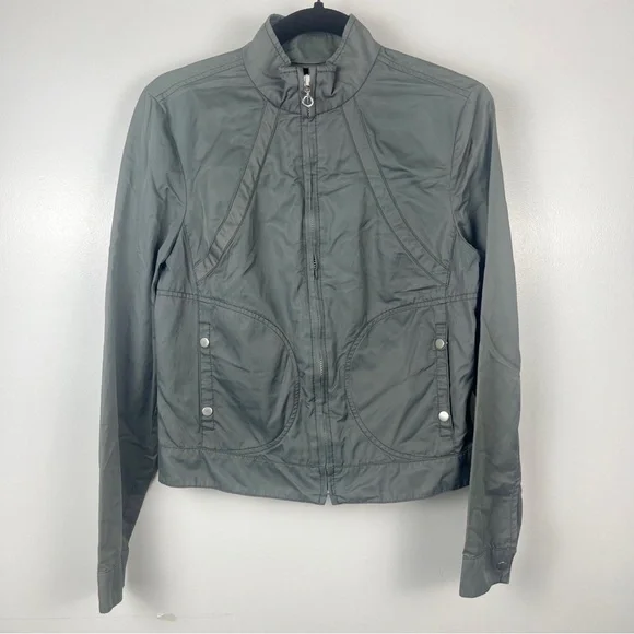 Mexx Cargo Utility Davy’s Gray Lightweight Soft Jacket | Size US M - Picture 3 of 11